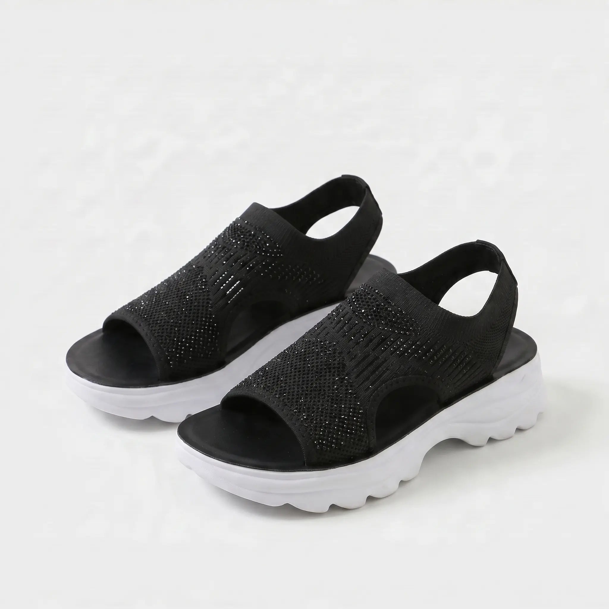 Brenna | Gepolsterte Slip-On Sandalen