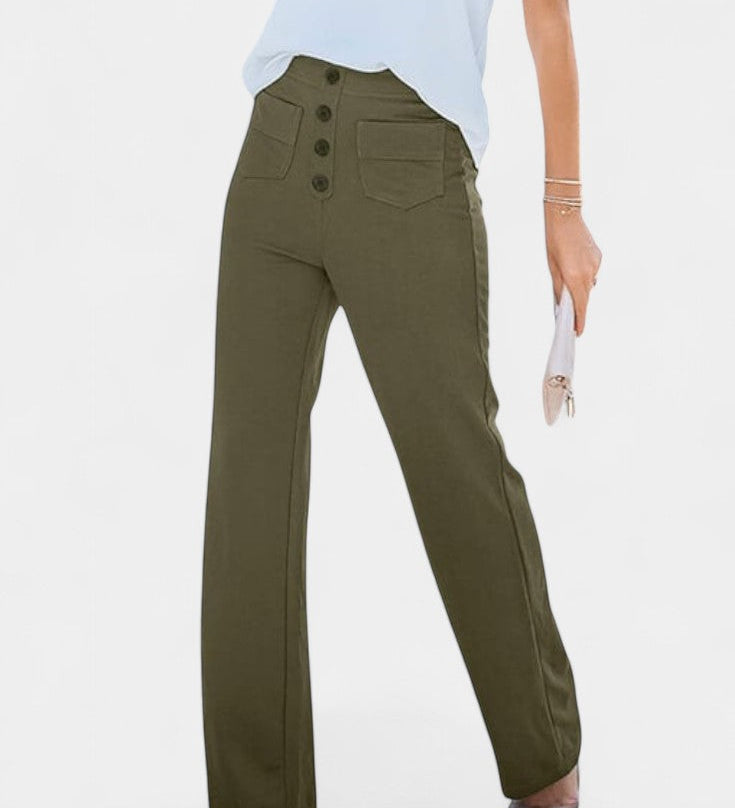 ノヴァ ハイウエスト ストレートパンツ