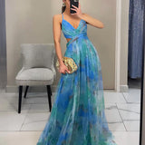 GISELLE | Chiffon Maxi Kleid