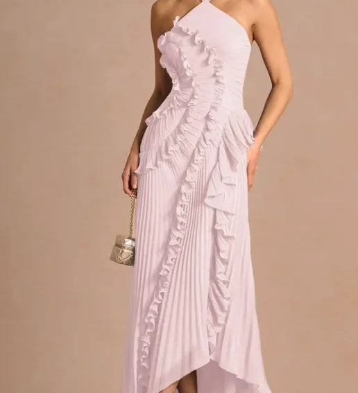 LIYANA | Spiral-Rüschenkleid
