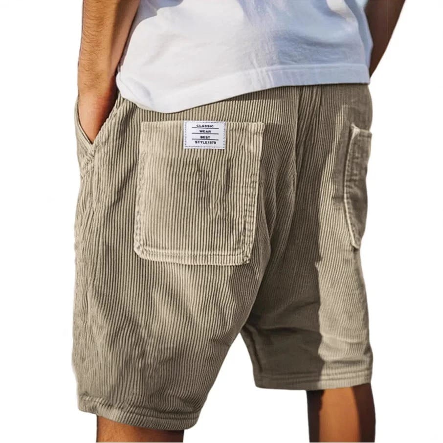 Luxuriöse Cord Shorts für den Sommer