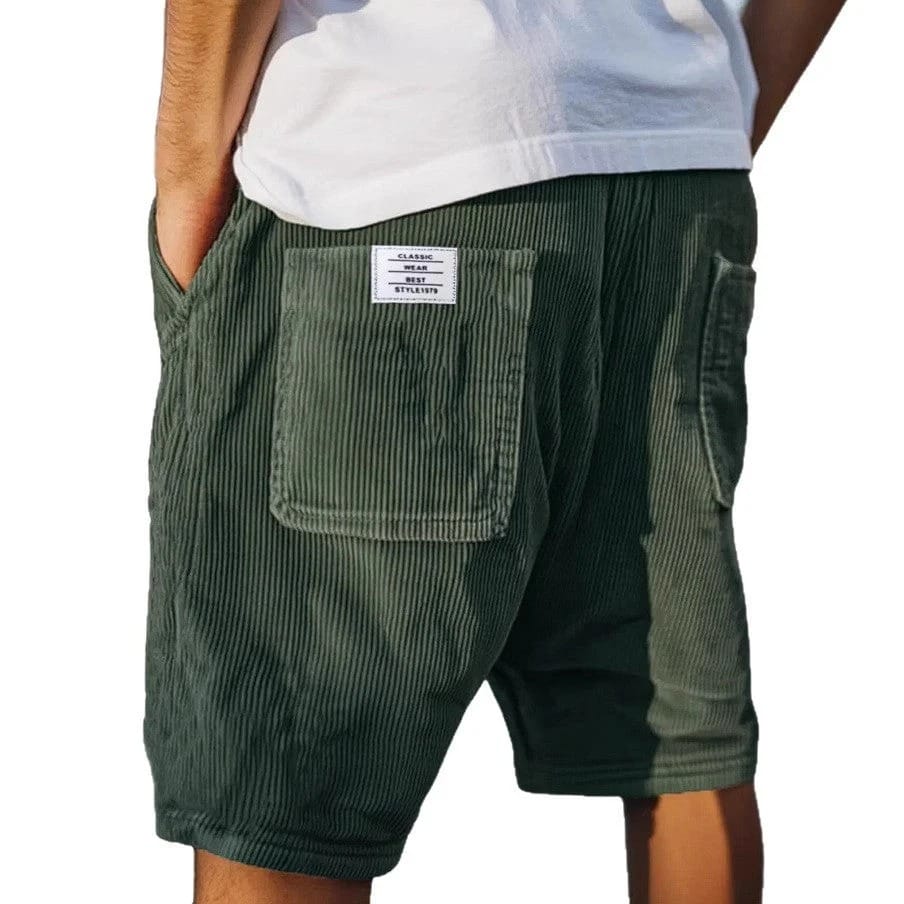 Luxuriöse Cord Shorts für den Sommer