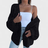 Anna - Lockerer Grobstrick-Cardigan