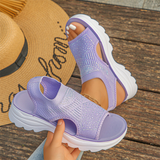 Brenna | Gepolsterte Slip-On Sandalen