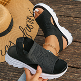 Brenna | Gepolsterte Slip-On Sandalen
