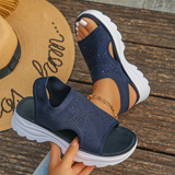 Brenna | Gepolsterte Slip-On Sandalen